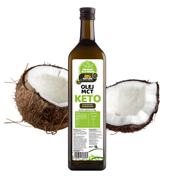 Olej kokosowy MCT 1L  - BIG NATURE zdjęcie 1