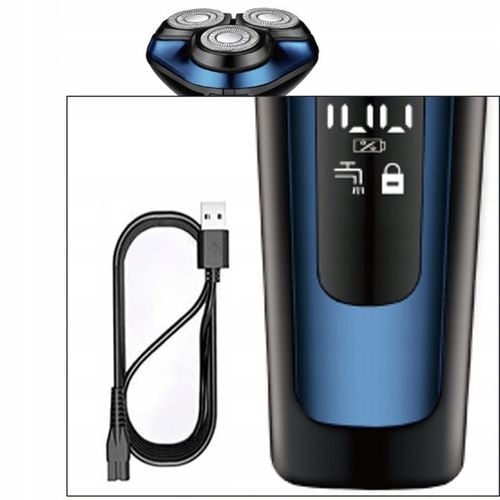 GOLARKA MĘSKA TRYMER MASZYNKA DO BRODY GŁOWY NOS USZY WET&DRY USB AION na Arena.pl