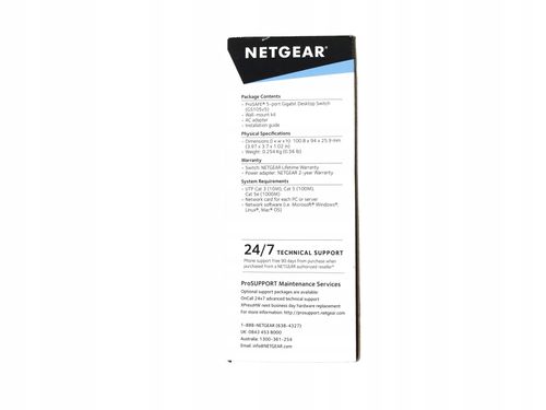 Switch NETGEAR ProSafe GS105GE 5 portów na Arena.pl
