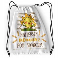 Plecak Dla Budowlańca Sportowy Szkolny Worek Torba Z Nadrukiem Ze Zdjęciem