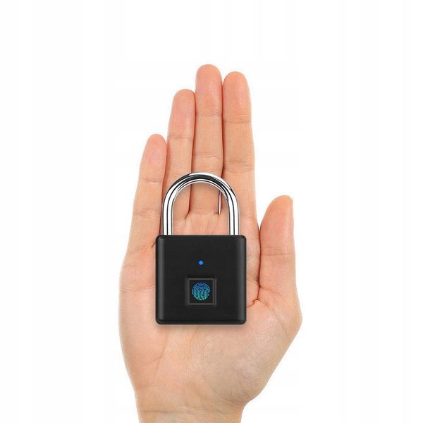 Kłodka na ODCISK PALCA AI Najlepsza MOCNA Inteligentna SMART LOCK ITIMPORT zdjęcie 7