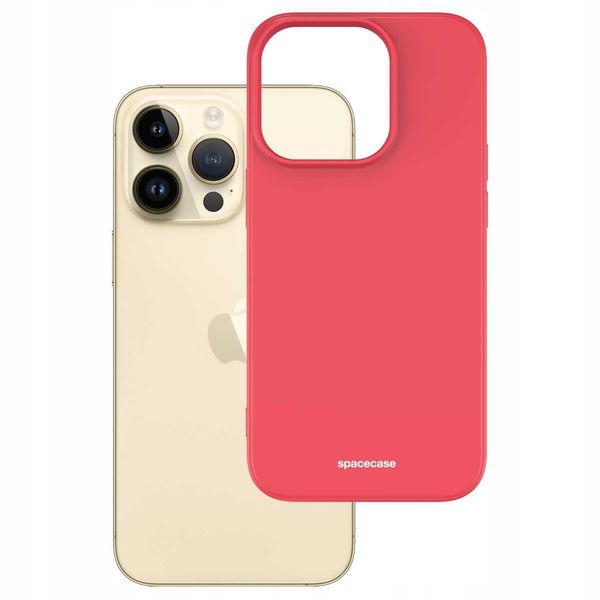 Spacecase Silicone Case Iphone 14 Pro Red zdjęcie 2