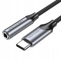 Vention Adapter Audio DAC Aux USB-C Do Mini Jack 3.5mm 0.1m Do Słuchawek