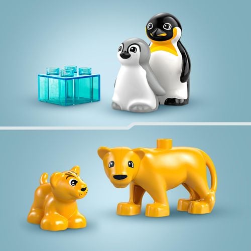lego duplo 10442 rodziny dzikich zwierząt 3833 na Arena.pl