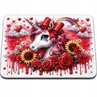 PODKŁADKA POD MYSZKĘ 24 x 20 - JEDNOROŻEC UNICORN KOŃ