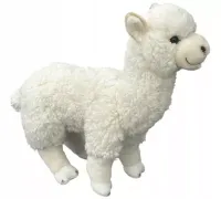 Maskotka Alpaka Lama Kremowa DUBI - 28cm