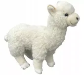 Maskotka Alpaka Lama Kremowa DUBI - 28cm