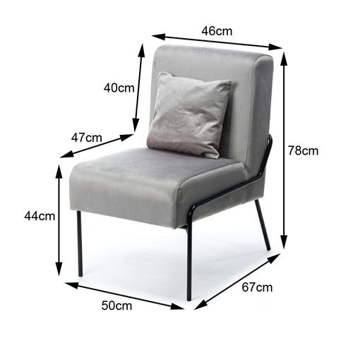 Fotel Nammi Black Gray na Arena.pl