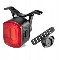 lampka rowerowa led czerwona tylna system hamowania stop usb-c