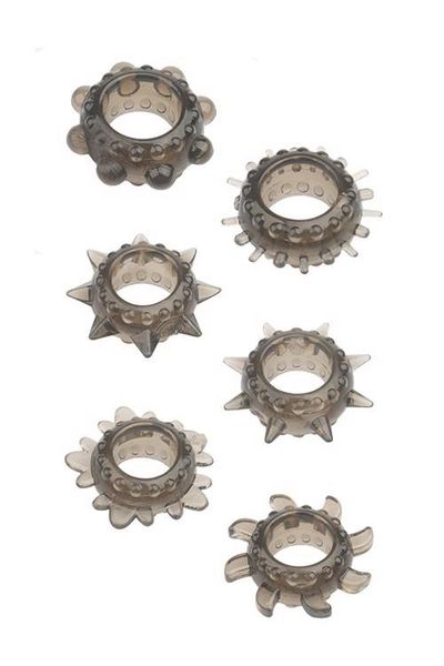MENZSTUFF 6PC STRETCHEABLE RING SET zdjęcie 2