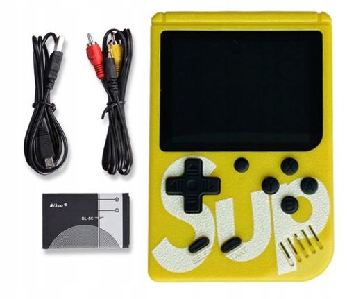 MINI KONSOLA  PRZENOŚNA RETRO GAMEBOY PEGASUS 400 GIER 5 KOLORÓW na Arena.pl