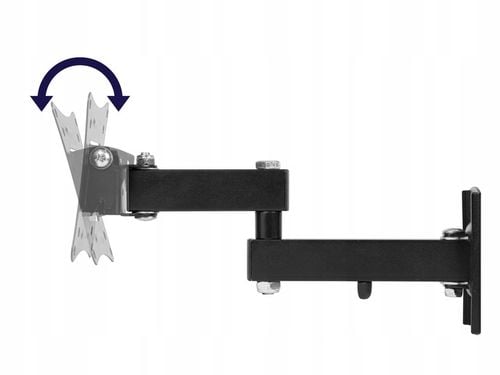 MOCNY UCHWYT ŚCIENNY OBROTOWY WIESZAK DO TV MONITORA 10-32" CALE VESA na Arena.pl