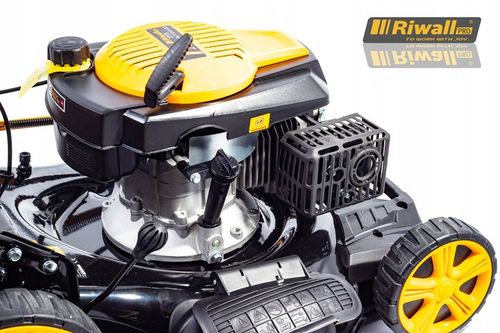 KOSIARKA SPALINOWA Z NAPĘDEM RIWALL 51CM 9w1 Z NAPĘDEM 5190 Z 2 NOŻAMI na Arena.pl