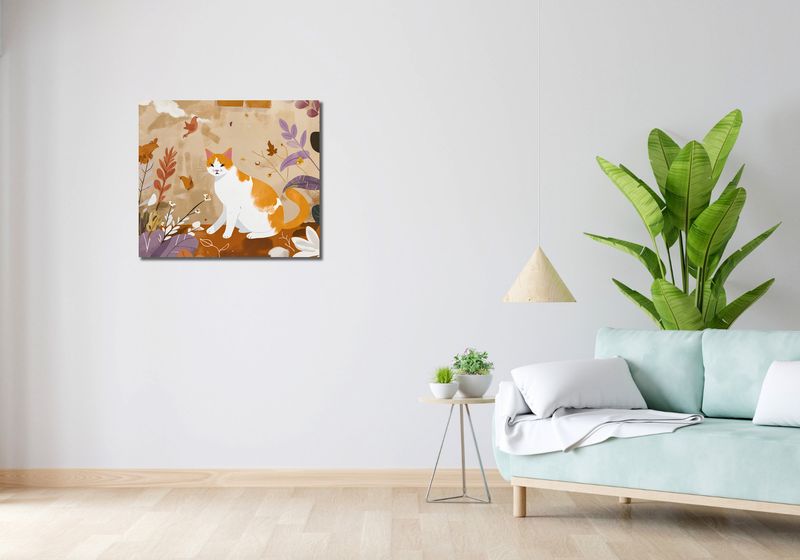 Obraz 70x60cm Pospolita Krasa zdjęcie 2