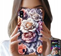ETUI DO SAMSUNG A10 - KWIECISTE WZORY RÓŻA RÓŻE KWIATKI CASE