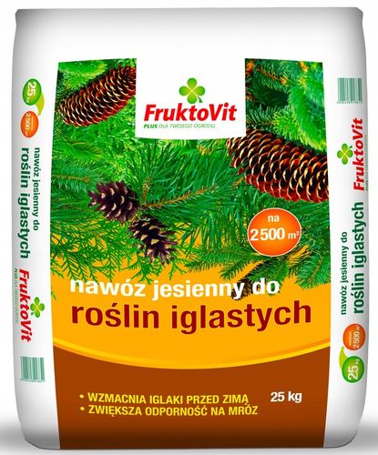 FRUKTOVIT JESIENNY NAWÓZ DO TUI IGLAKÓW THUI 25 KG na Arena.pl