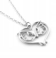 Naszyjnik Wisior Sowa Mądrość Srebro Harry Potter Hogwart Świat Magiczny