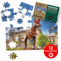 PUZZLE DREWNIANE DOUBLE Z TWOJEGO ZDJĘCIA NA PREZENT 12 el 60x40cm