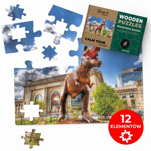 PUZZLE DREWNIANE DOUBLE Z TWOJEGO ZDJĘCIA NA PREZENT 12 el 60x40cm na Arena.pl