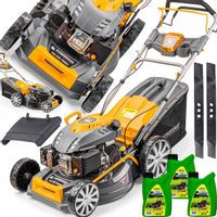 KOSIARKA SPALINOWA Z NAPĘDEM 7KM 60L 51CM 8W1 +OLEJ 2 LATA GWARANCJA