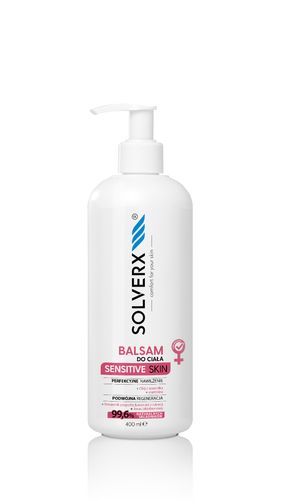 SOLVERX Balsam do ciała  SENSITIVE SKIN dla kobiet 400ml na Arena.pl