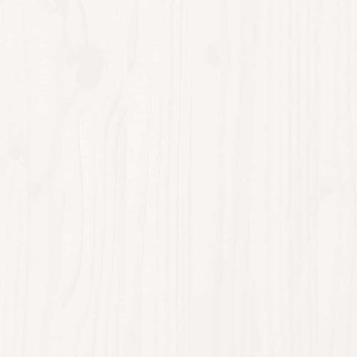 Rama łóżka bez materaca, biała, 140x200 cm, lite drewno sosnowe na Arena.pl