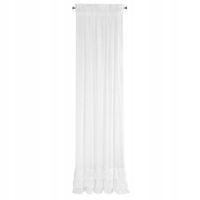 Firana gotowa na taśmie RAJA 140x270 Euro biały