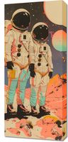 Obraz 40x90cm Astrounauci Kosmonauci