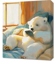 Obraz 50x60cm Misiowe Popołudnie