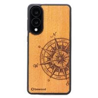 Drewniane Etui Bewood do Samsung Galaxy S25 Edge TRAVELER MERBAU