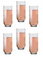 KADAX Szklanki 395ml Do Drinków Napojów Soku 6szt