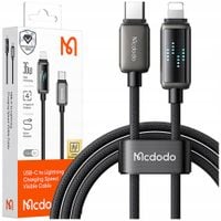 mcdodo ładowarka kabel usb-c lightning szybkiego ładowania do iphone