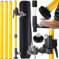 Statyw Rozporowy Tyczka do Lasera Poziomicy 365cm + Adaptery do skosów XXL