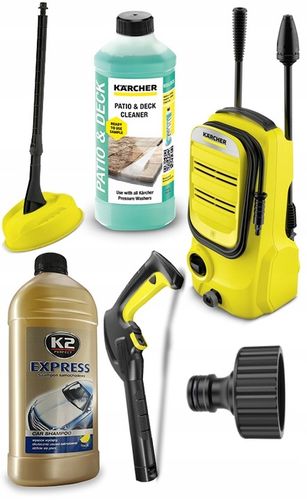 MYJKA CIŚNIENIOWA KARCHER K 2 COMPACT HOME ZESTAW BASIC TRACER GIGANT na Arena.pl