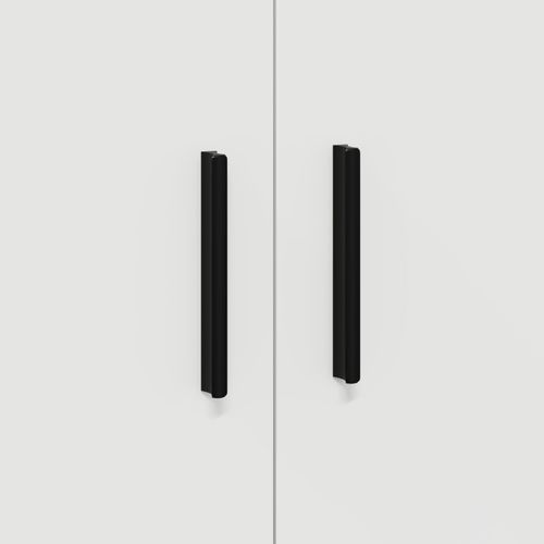 Biała szafka do przechowywania  108x41x40 cm z drewna inżynieryjnego na Arena.pl