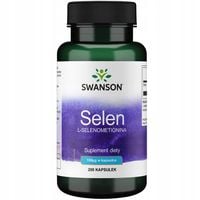 SWANSON Selen organiczny selenometionina 200 kap
