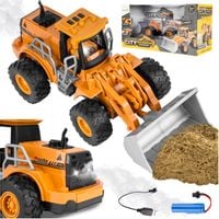 Spychacz Ładowarka Maszyna Budowlana Zdalnie Sterowana Pilot RC