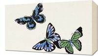Obraz 50x30cm Butterfly 4, Sekka Japoński Vintage do Salonu