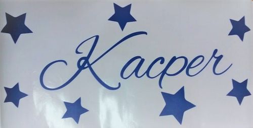 Naklejka ścienna z imieniem - Zosia na Arena.pl