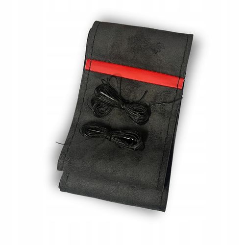 POKROWIEC NA KIEROWNICĘ ALCANTARA ZAMSZOWY Z Jednego Kawałka DO OBSZYCIA na Arena.pl