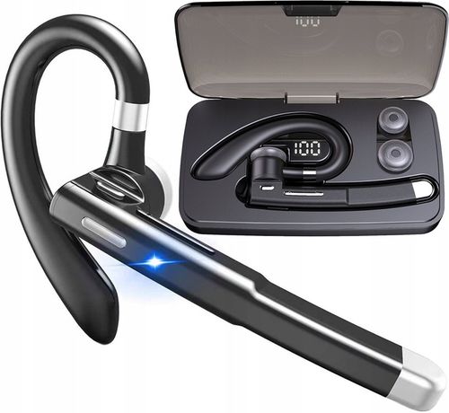 Bezprzewodowa słuchawka do rozmów BLUETOOTH mikrofon dla kierowców do ucha na Arena.pl