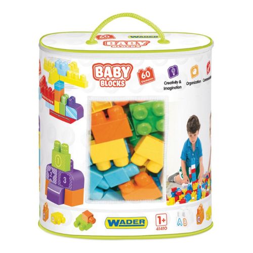 BABY BLOCKS TORBA 60 SZT./WADER, na Arena.pl