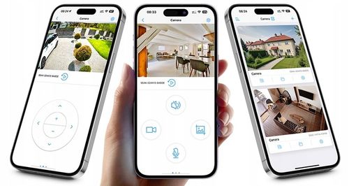 Kamera Zewnętrzna Obrotowa WiFi 8MPx 8MP 4K UHD AUDIO APLIKACJA 4XZOOM na Arena.pl
