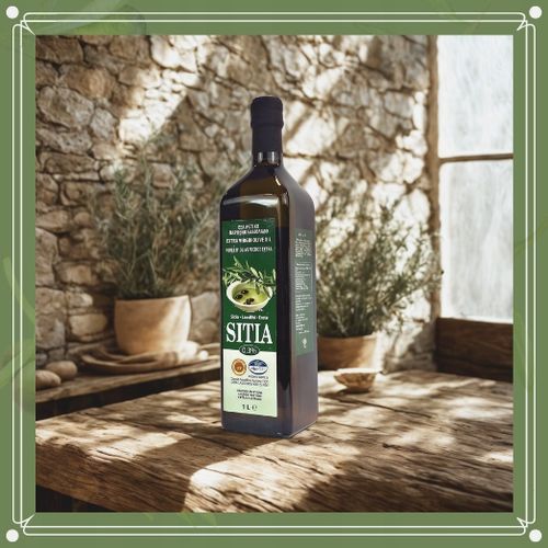 GRECKA oliwa z oliwek SITIA 1L 0,3% EXTRA VIRGIN - nowy zbiór data do 01/27 na Arena.pl
