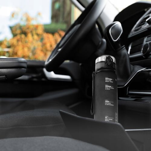 BUTELKA BIDON NA WODĘ NAPÓJ TRITANOWA SZCZELNA SPORTOWA Z PODZIAŁKĄ 650 ml na Arena.pl