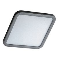 Czarna lampa wpustowa Slim LED 12W oprawa do wbudowania