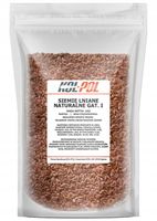 SIEMIĘ LNIANE NATURALNE 5kg Ziarno nasiona jakość | Kol-Pol