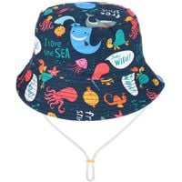 Kolorowy Kapelusz Dziecięcy Z Regulacją Bawełniany Letni Kap-Mds-1