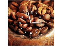 40X40CM ZEGAR KAWA OBRAZ