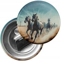 Magnes na lodówkę z otwieraczem KOŃ KONIE JAZDA KONNA HOBBY HORSE